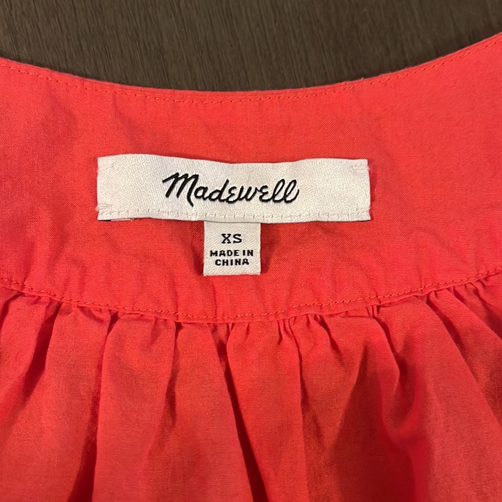 MADEWELL Top. Size X-Small - Picture 9 of 12